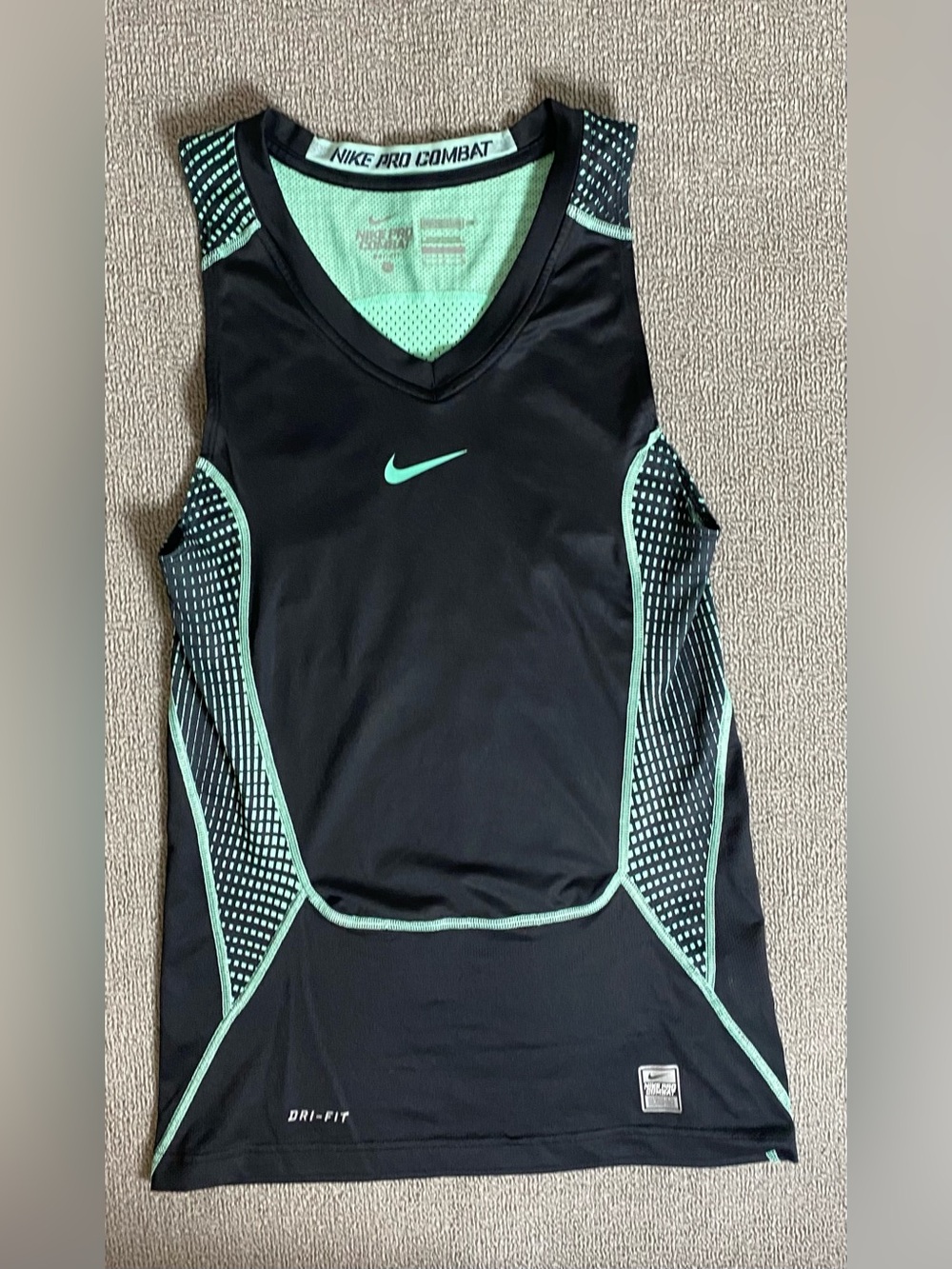 Nike Pro Combat Dri Fit Performance Tank- Gym Athletic Summer Athleisure Workout